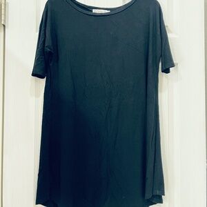 Fighting Eel black jersey dress sz S